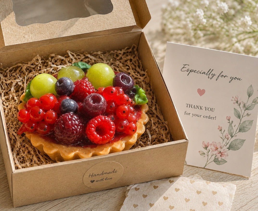 Berry Tart Soap – Handmade Fruity Dessert Soap