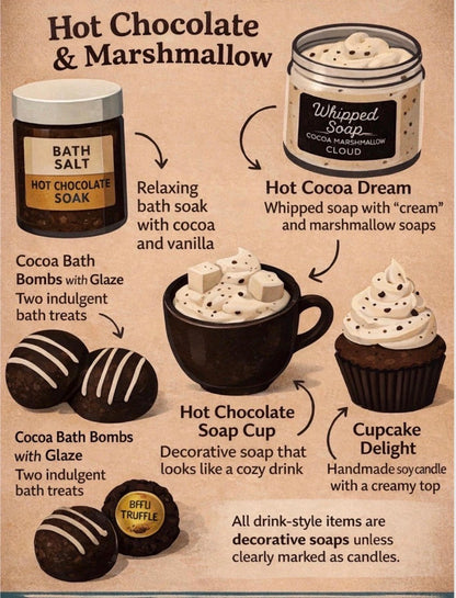Hot Chocolate & Marshmallow Spa Gift Box