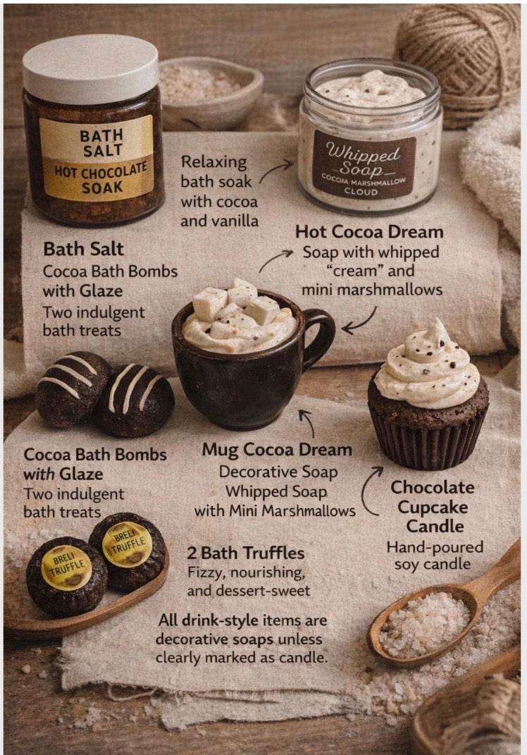 Hot Chocolate & Marshmallow Spa Gift Box