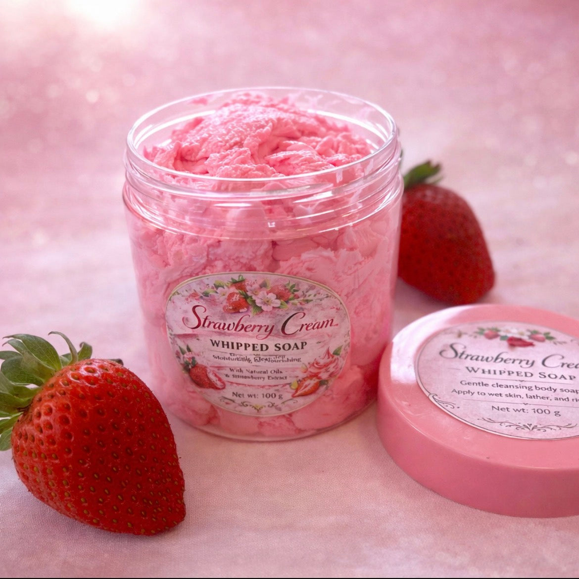 Mother's Day Strawberry Spa Gift Box – Luxury Handmade Pamper Set for Mum