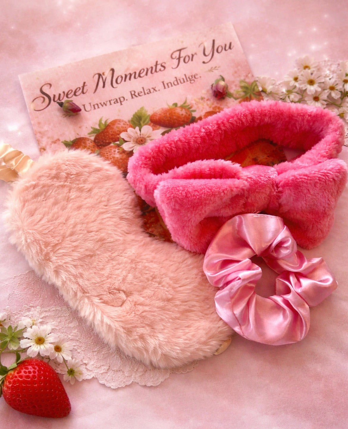 Mother's Day Strawberry Spa Gift Box – Luxury Handmade Pamper Set for Mum