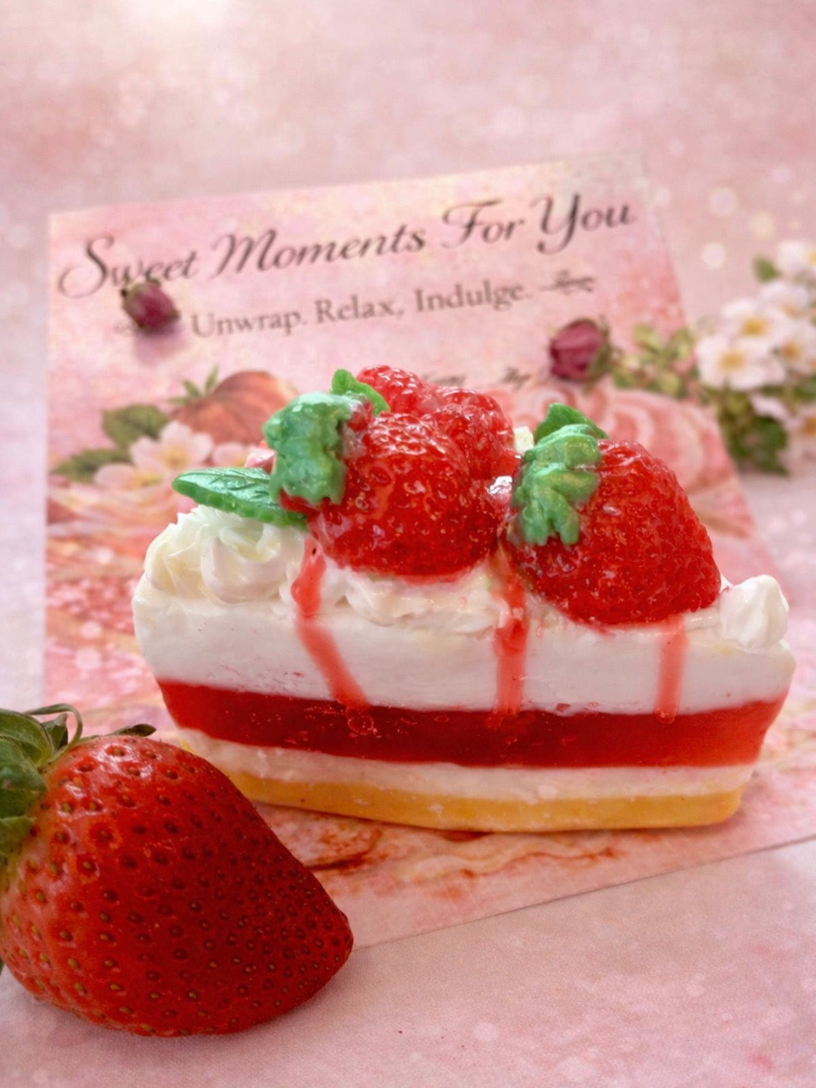 Mother's Day Strawberry Spa Gift Box – Luxury Handmade Pamper Set for Mum