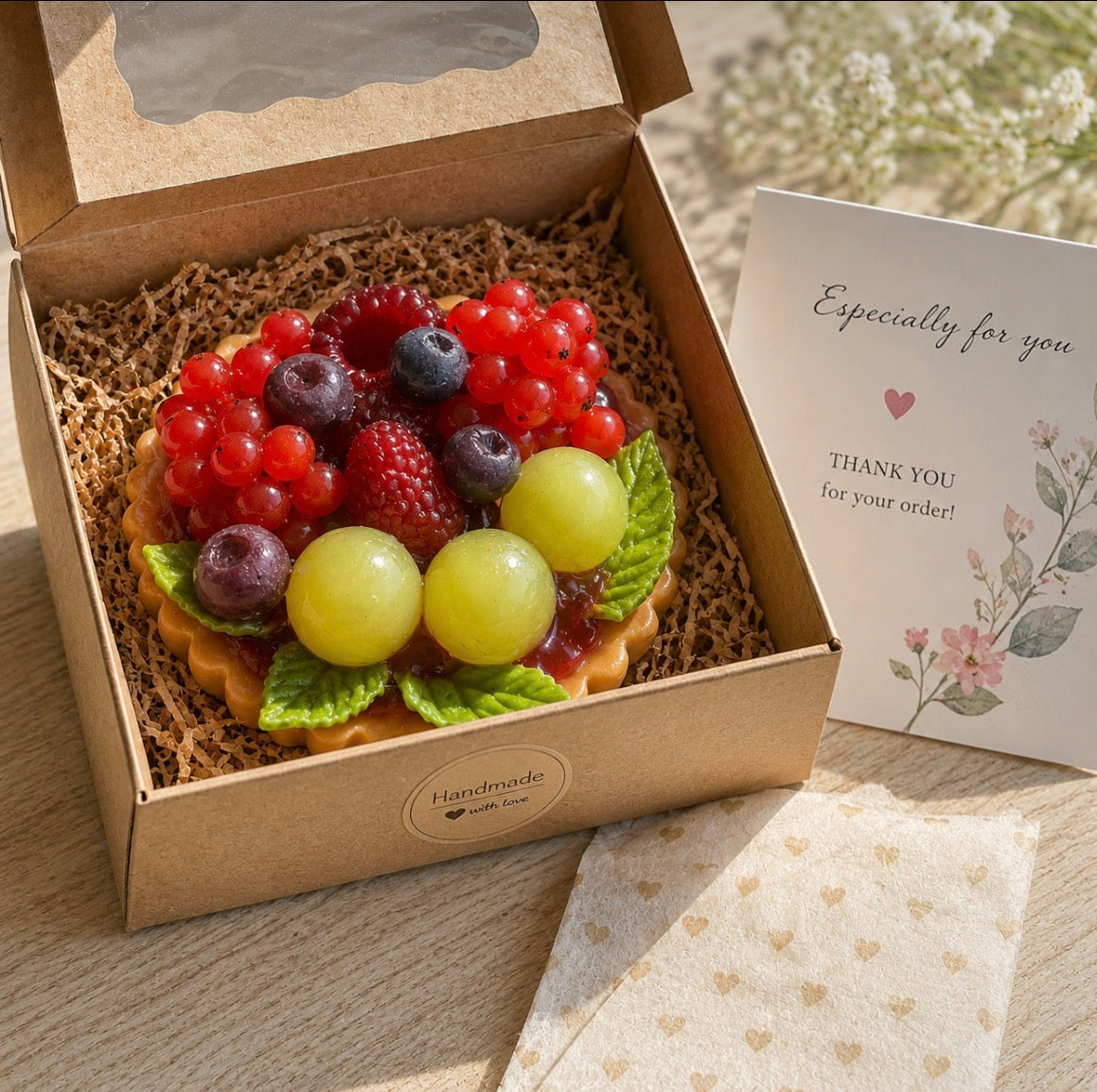 Berry Tart Soap – Handmade Fruity Dessert Soap