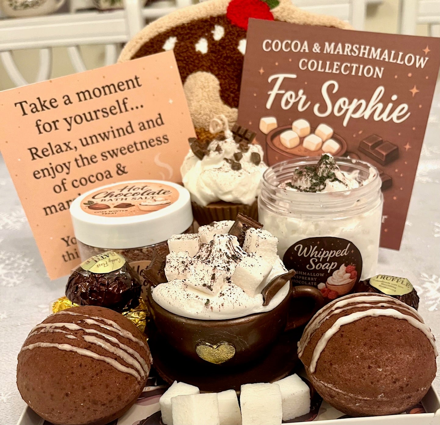 Hot Chocolate & Marshmallow Spa Gift Box