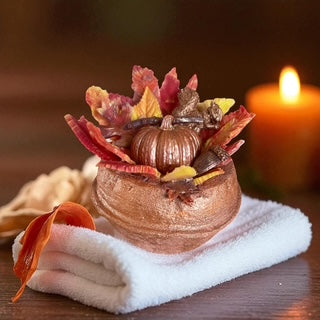 Festive Pumpkin Bath Bomb – Fall Spa Treat